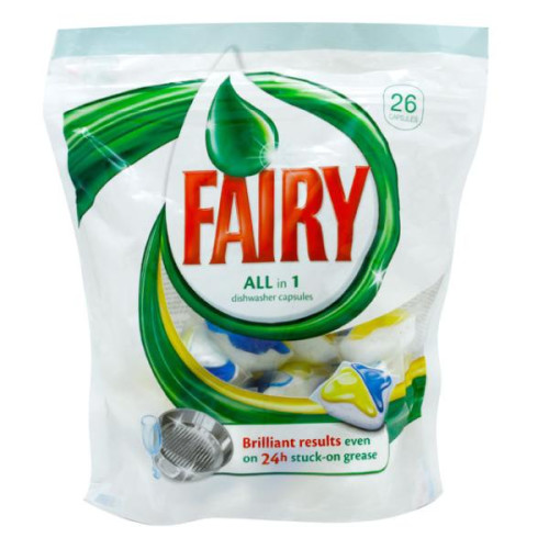Fairy Original All in 1 капсулы (лимон) для посудомоечной машины